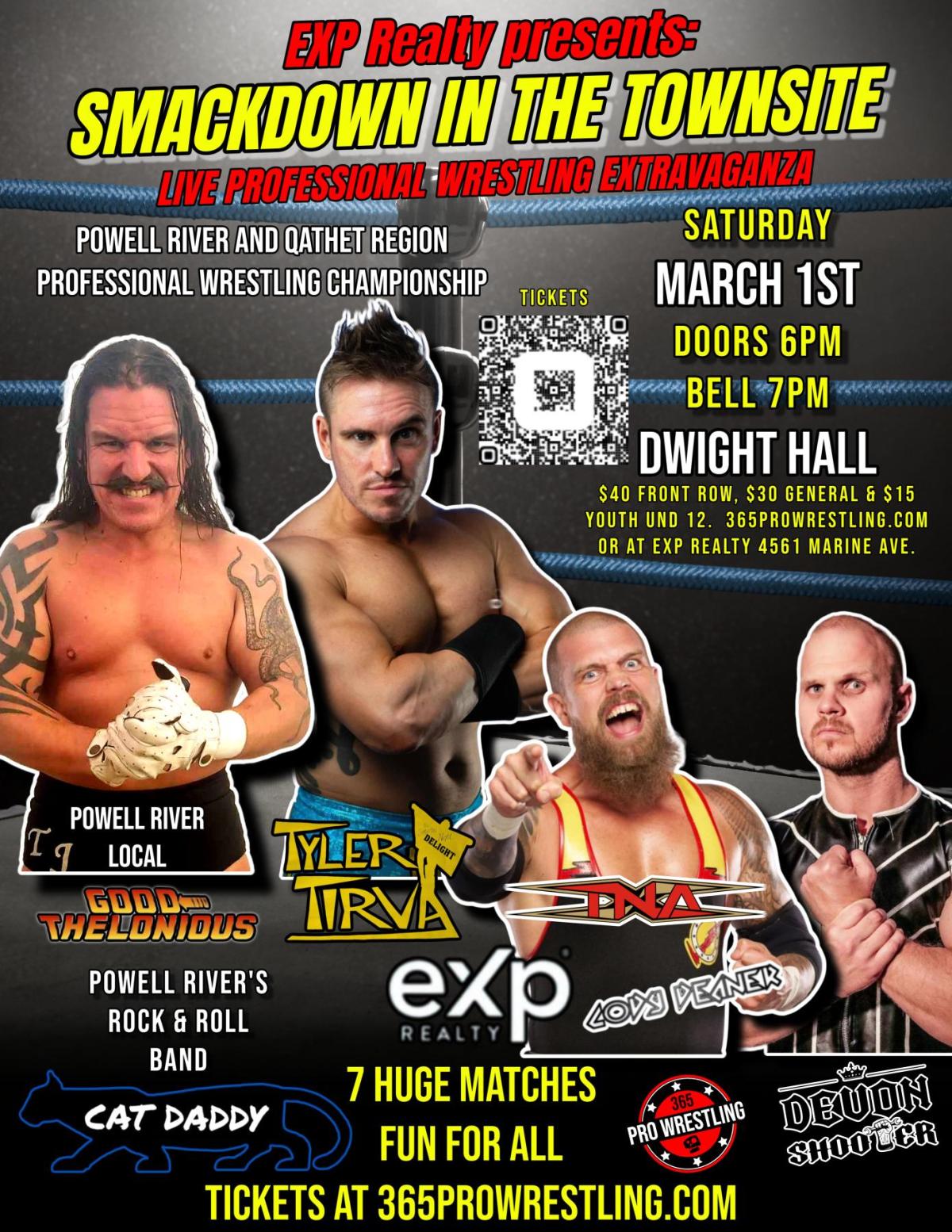 Powell River Wrestling Event